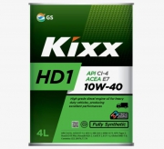 Купить Масло моторное 10W40 Kixx HD1 CI-4 SL  4л. (синтетика) L206144TE1