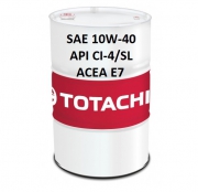 Купить Масло моторное TOTACHI NIRO HD SEMI-SYNTHETIC 10W-40 API CI-4/SL ACEA E7 (205л) 151048